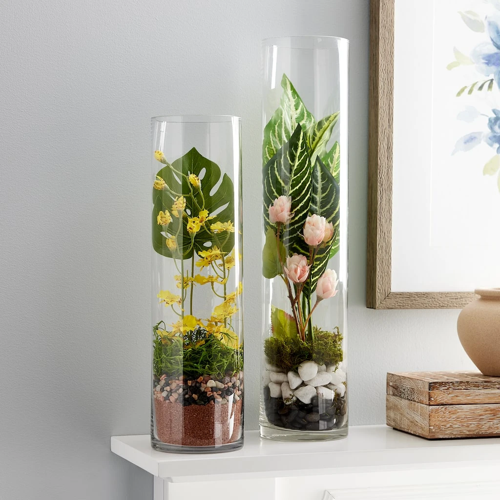 Best deal β€οΈ Ashland™ Cylinder Glass Vase, 14" π― 4 Best deal β€οΈ Ashland™ Cylinder Glass Vase, 14" π― - Image 2