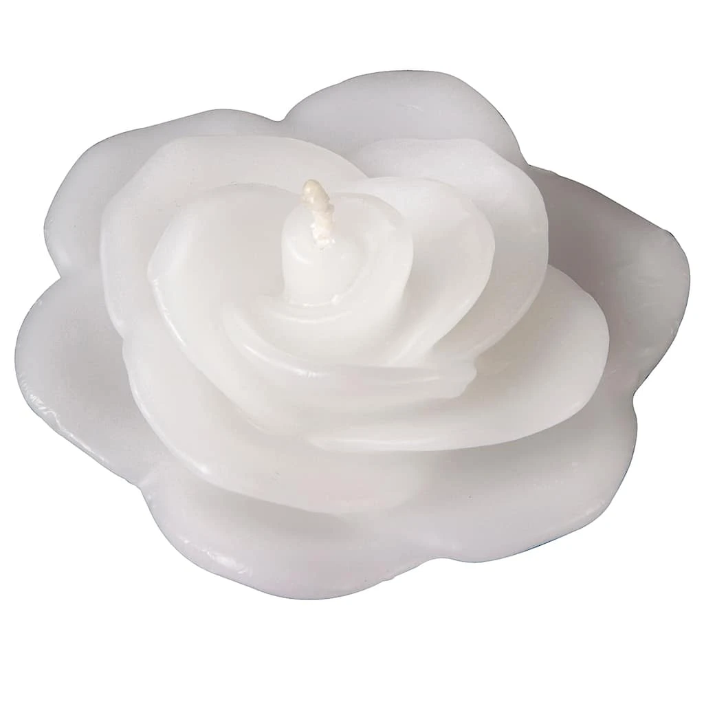 Budget 🔥 Ashland® Floating Rose Candle, Gardenia 🌟 3 Budget 🔥 Ashland® Floating Rose Candle, Gardenia 🌟
