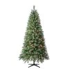 Coupon 🎉 7ft. Pre-Lit Willow Pine Artificial Christmas Tree, Multicolor Lights by Ashland® 👍 -Ashland Shop 10151890 1