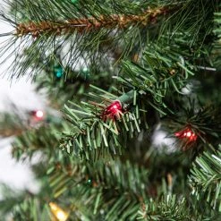 Coupon 🎉 7ft. Pre-Lit Willow Pine Artificial Christmas Tree, Multicolor Lights by Ashland® 👍 -Ashland Shop 10151890 11