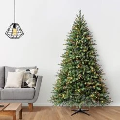 Discount ✨ 7.5ft. Pre-Lit Hartford Pine Artificial Christmas Tree, Multicolor Lights by Ashland® ✔️ -Ashland Shop 10151893 16
