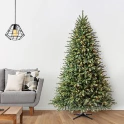 Top 10 👍 7.5ft. Pre-Lit Hartford Pine Artificial ✔️ Christmas Tree, Clear Lights by Ashland® ❤️ -Ashland Shop 10151894 15