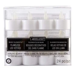 Outlet 🛒 Ashland® Basic Elements™ Flameless Tea Lights, 24 Count 👍 5 Outlet 🛒 Ashland® Basic Elements™ Flameless Tea Lights, 24 Count 👍 -Ashland Shop 10171468