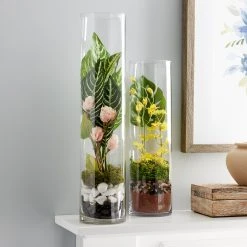 Discount 🎉 Ashland™ Cylinder Glass Vase, 18" 😀 -Ashland Shop 10186782 20