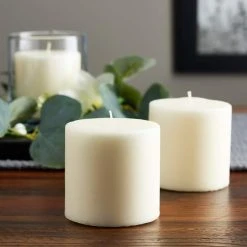 Cheapest 🎉 Ashland® Basic Elements™ Ivory Pillar Candle, 3 Pack ⭐ -Ashland Shop 10318239 20