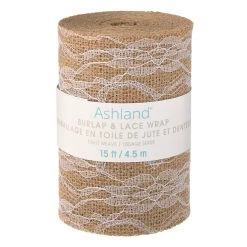 Flash Sale ✨ Burlap With Lace Overlay by Ashland™ 🎁 -Ashland Shop 10348584 30
