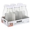 Best reviews of ⭐ Ashland® Glass Milk Bottles with Lids, 6 Pack 😀