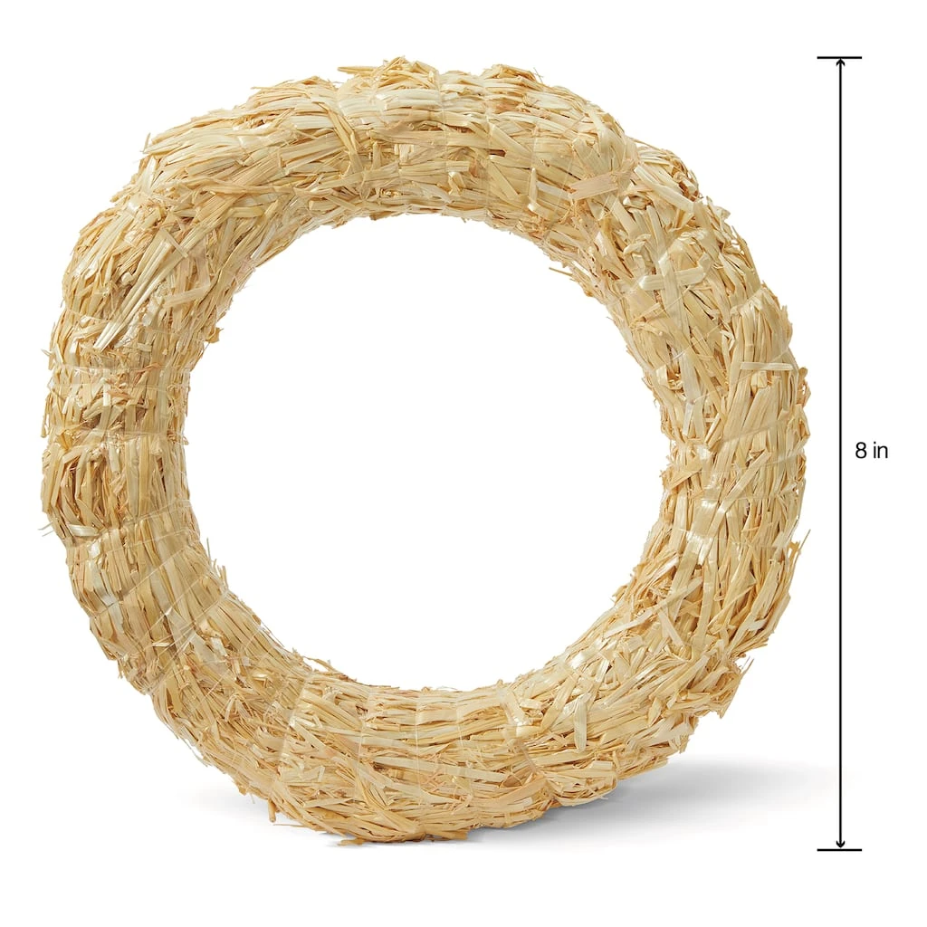 Discount 🔥 Decorative Straw Wreath by Ashland® ✔️ 6 Discount 🔥 Decorative Straw Wreath by Ashland® ✔️ - Image 4