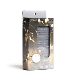 Coupon ❤️ 40ct. Warm White Silver Wire LED String Lights by Ashland® ⌛ -Ashland Shop 10423129 8