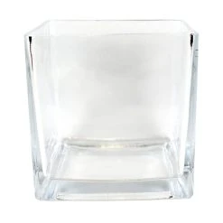 Brand new 🔔 6" Square Glass Vase by Ashland® 😉 -Ashland Shop 10424775 u