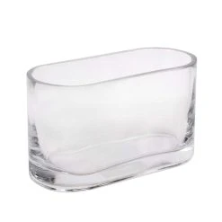 Coupon 🔥 6.9" Oval Glass Vase by Ashland® ✨