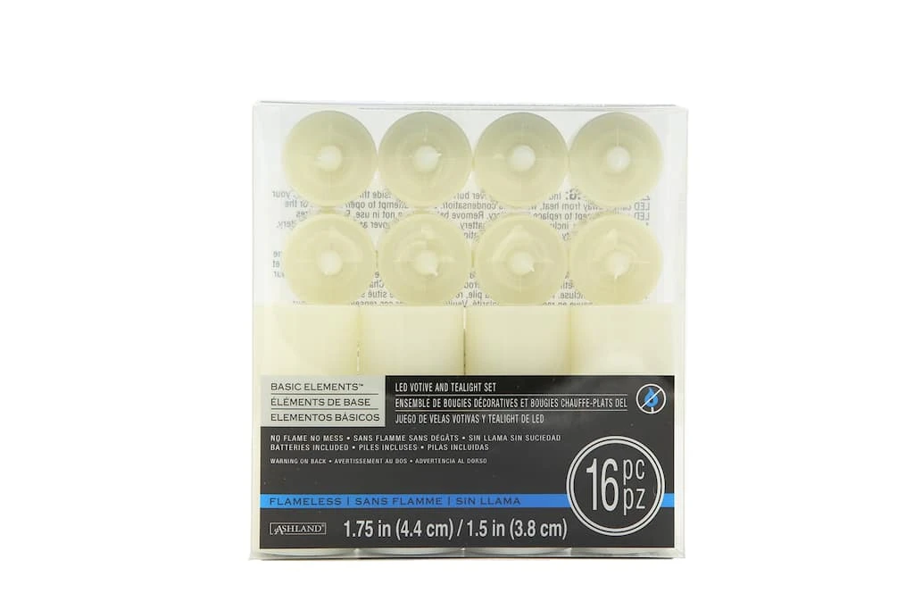 Best deal ⭐ Basic Elements™ Ivory LED Votive & Tealight Set By Ashland® ❤️ 3 Best deal ⭐ Basic Elements™ Ivory LED Votive & Tealight Set By Ashland® ❤️