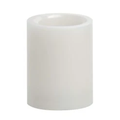 Cheapest 👏 12 Pack: 3" x 4" White LED Pillar Candle by Ashland® ✨