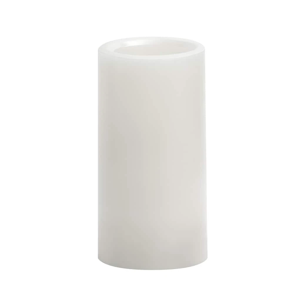 Budget 👏 White 3" x 6" LED Pillar Candle By Ashland® 💯 3 Budget 👏 White 3" x 6" LED Pillar Candle By Ashland® 💯
