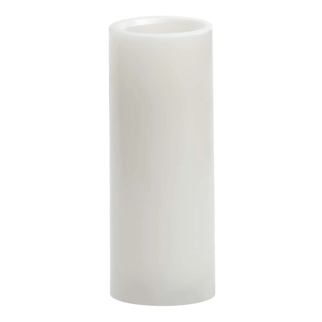 Brand new ✔️ White 3" x 8" LED Pillar Candle By Ashland® ❤️ 3 Brand new ✔️ White 3" x 8" LED Pillar Candle By Ashland® ❤️