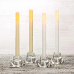 Best Pirce ❤️ White LED Taper Candles with Timer By Ashland® 👍 -Ashland Shop 10466491 3