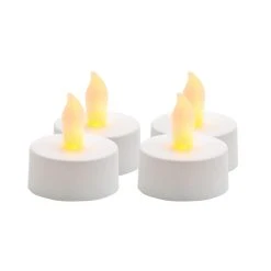 Cheapest ⌛ White LED Flameless Tea Light Candles By Ashland® ⭐ -Ashland Shop 10467190