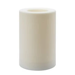 New 👏 White 6" x 9" LED Outdoor Pillar Candle By Ashland® ❤️