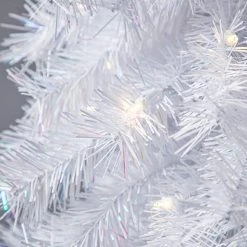 Outlet ❤️ 7ft. Pre-Lit White Norway Artificial Pencil Christmas Tree, Clear Lights by Ashland® 😀 -Ashland Shop 10487971 11