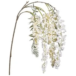 Wholesale 😍 Cream Hanging Berry Stem by Ashland® ❤️ -Ashland Shop 10501512 1