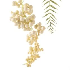 Wholesale 😍 Cream Hanging Berry Stem by Ashland® ❤️ -Ashland Shop 10501512 20