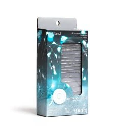 Deals ⭐ 12 Pack: 40ct. Turquoise Silver Wire LED String Lights by Ashland® 🛒 -Ashland Shop 10501981 5 1