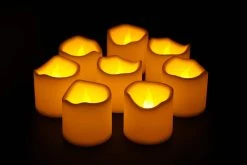 New ⌛ 6 Packs: 8 ct. (48 total) Basic Elements™ White LED Votives by Ashland® ✨ -Ashland Shop 10519785 2 1