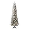 Promo 🧨 7ft. Pre-Lit Artificial Slim Christmas Tree, Clear Lights by Ashland® 🔥