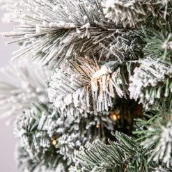 Promo 🧨 7ft. Pre-Lit Artificial Slim Christmas Tree, Clear Lights by Ashland® 🔥 -Ashland Shop 10521247 12