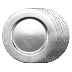 Best deal 😉 8 Packs: 6 ct. (48 total) 13" Silver Chargers by Ashland® ❤️ -Ashland Shop 10524078 2 1