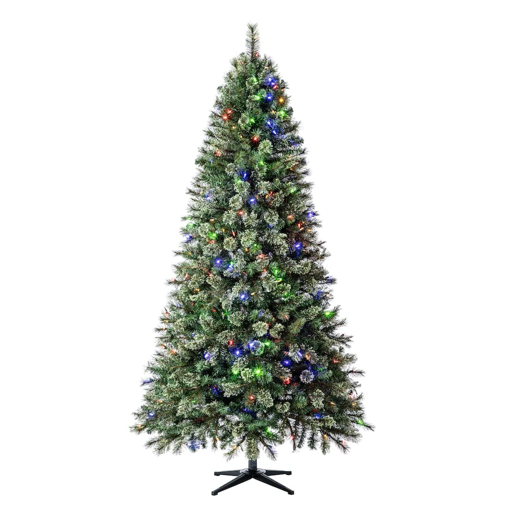 Hot Sale 🌟 7.5ft. Pre-Lit Augusta Pine Artificial ❄ Christmas Tree, Color Changing LED Lights by Ashland® 🤩 3 Hot Sale 🌟 7.5ft. Pre-Lit Augusta Pine Artificial ❄ Christmas Tree, Color Changing LED Lights by Ashland® 🤩