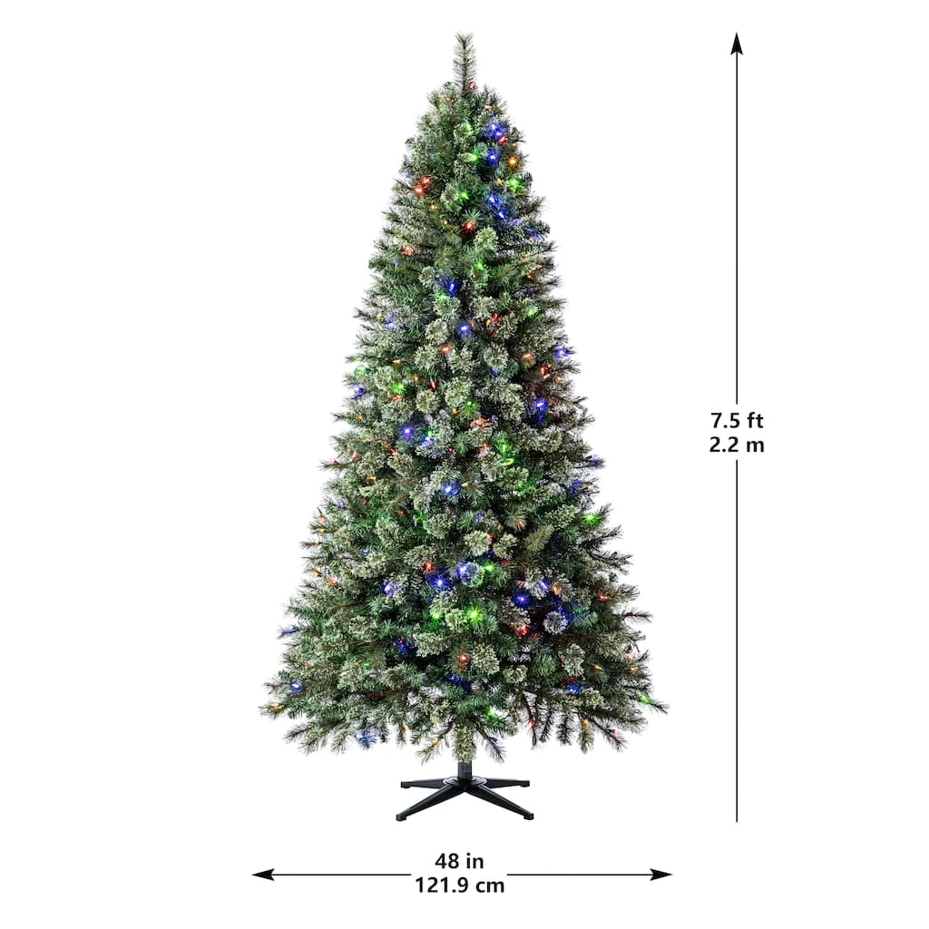 Hot Sale 🌟 7.5ft. Pre-Lit Augusta Pine Artificial ❄ Christmas Tree, Color Changing LED Lights by Ashland® 🤩 11 Hot Sale 🌟 7.5ft. Pre-Lit Augusta Pine Artificial ❄ Christmas Tree, Color Changing LED Lights by Ashland® 🤩 - Image 9