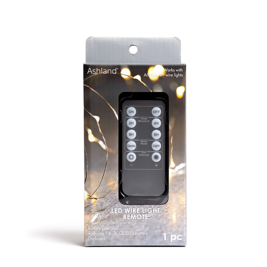 Coupon 🤩 6 Pack: LED Wire String Light Remote Control by Ashland® 🌟 3 Coupon 🤩 6 Pack: LED Wire String Light Remote Control by Ashland® 🌟