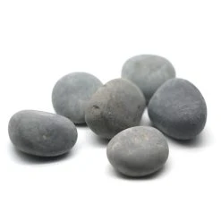 Cheap 🎁 16 Pack: Large Washed Black Stones by Ashland™ ✨