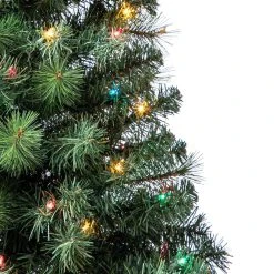 Discount 👏 4ft. Pre-Lit Riverside Pine Artificial Christmas Tree, Multicolor Lights by Ashland® 😉 -Ashland Shop 10555163 11