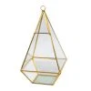 Deals 😍 Gold Triangle Glass Terrarium By Ashland™ 🌟 -Ashland Shop 10555876