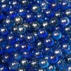 Promo 👍 Cobalt Blue Mini Glass Marbles by Ashland® 💯 -Ashland Shop 10556558 2