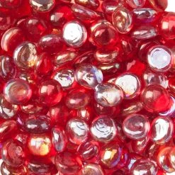 Deals ⌛ 12 Pack: Red Luster Mini Glass Gems By Ashland™ ⌛ -Ashland Shop 10556561 2 1