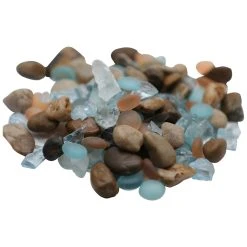 Top 10 ⭐ 8 Pack: Mixed Glass & Stone Pebbles By Ashland™ 🛒