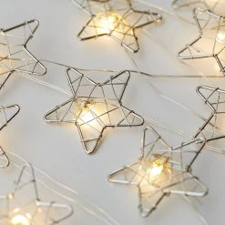 Coupon 😀 12 Pack: 10ft. Warm White Wired Star LED String Lights by Ashland™ 🛒 -Ashland Shop 10558088 1 1
