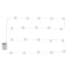 Coupon 😀 12 Pack: 10ft. Warm White Wired Star LED String Lights by Ashland™ 🛒