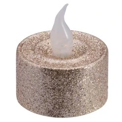 Cheap 🧨 Champagne Glitter LED Tealight Candles by Ashland®, 12ct. 🔥 -Ashland Shop 10559736 2