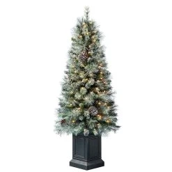 Buy 😉 4.5ft. Pre-Lit Baywood Artificial Christmas Tree, Clear Lights by Ashland® 🔔