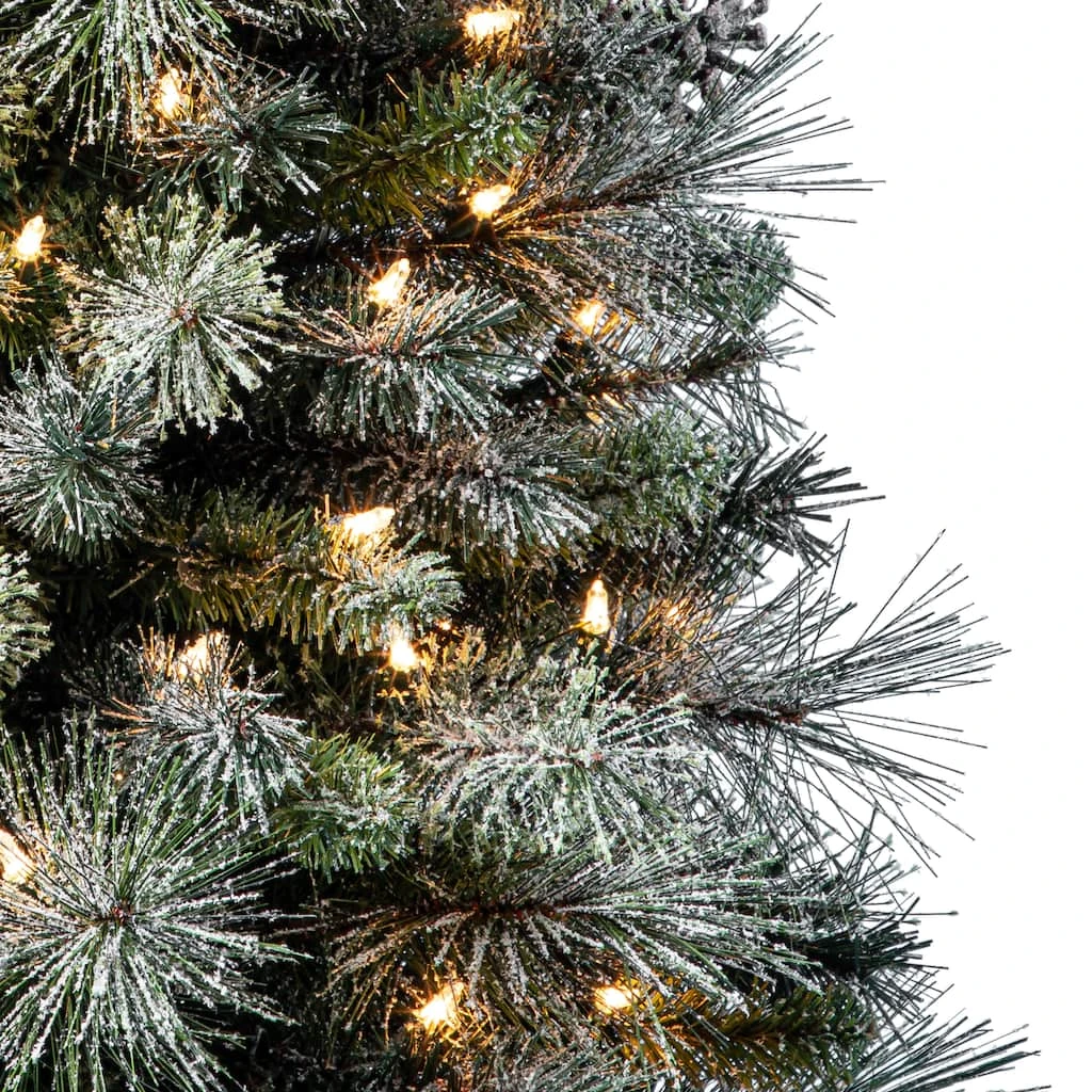 Buy 😉 4.5ft. Pre-Lit Baywood Artificial Christmas Tree, Clear Lights by Ashland® 🔔 5 Buy 😉 4.5ft. Pre-Lit Baywood Artificial Christmas Tree, Clear Lights by Ashland® 🔔 - Image 3