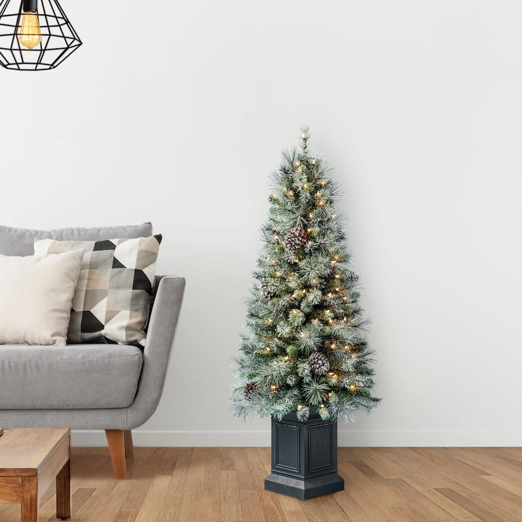 Buy 😉 4.5ft. Pre-Lit Baywood Artificial Christmas Tree, Clear Lights by Ashland® 🔔 10 Buy 😉 4.5ft. Pre-Lit Baywood Artificial Christmas Tree, Clear Lights by Ashland® 🔔 - Image 8