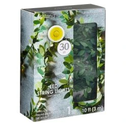 Brand new ⌛ 10ft. Leaf Garland String Lights by Ashland™ 👍