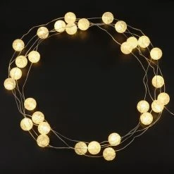 Cheap 🧨 30ct. Crackle Ball LED String Lights by Ashland™ 😉