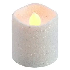 Top 10 🧨 8 Packs: 12 ct. (96 total) White Glitter LED Votive Candles by Ashland® 😀