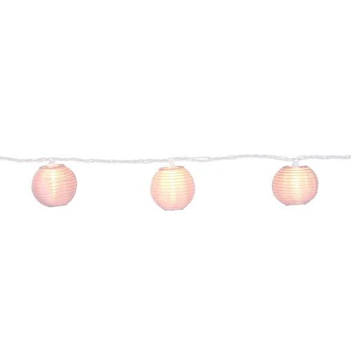 Coupon ❤️ 8 Pack: 10ct. White Fabric Lantern String Lights by Ashland® 🌟 -Ashland Shop 10578533 2 1