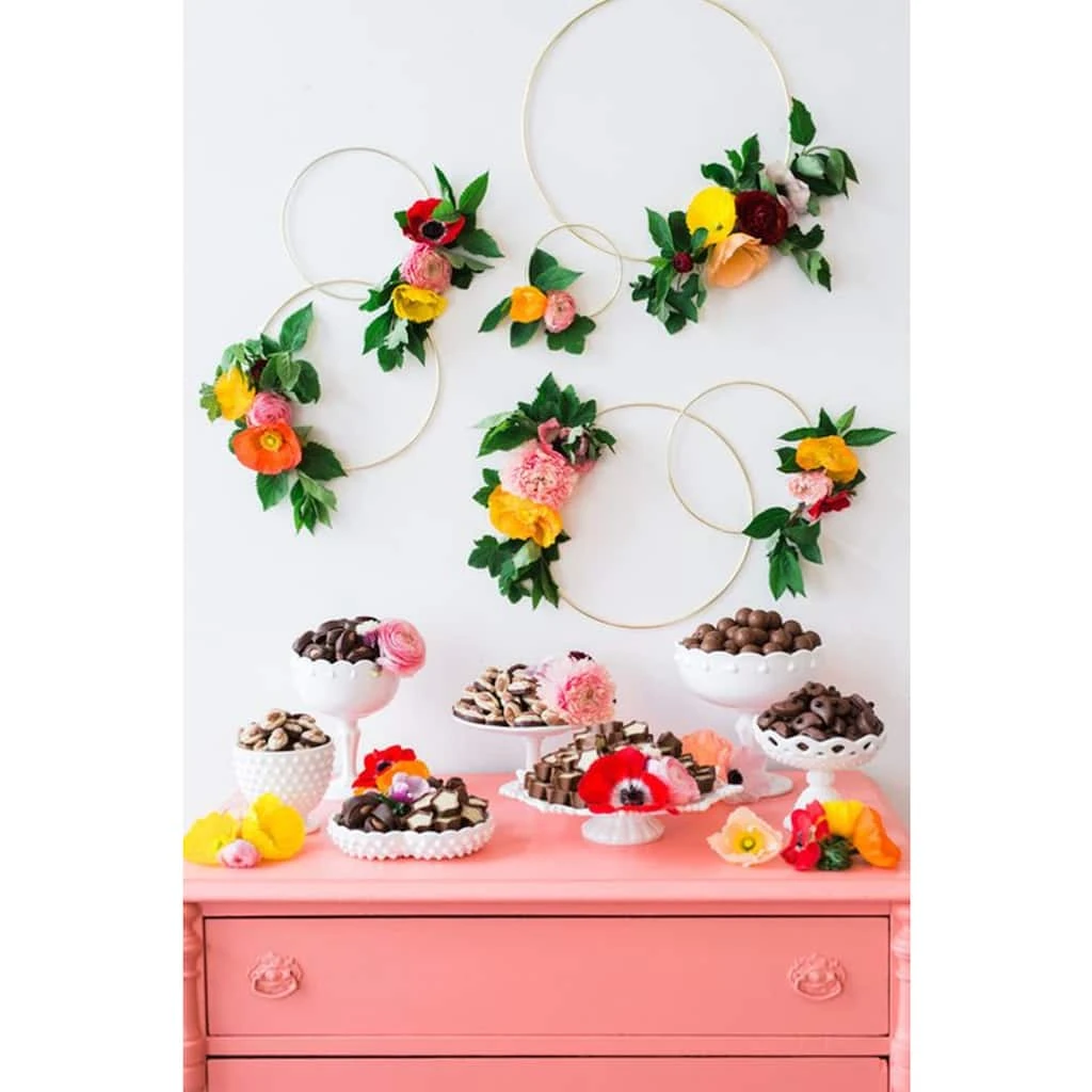 New π 30 Pack: Gold Metal Wire Floral Hoop by Ashland® π 6 New π 30 Pack: Gold Metal Wire Floral Hoop by Ashland® π - Image 4